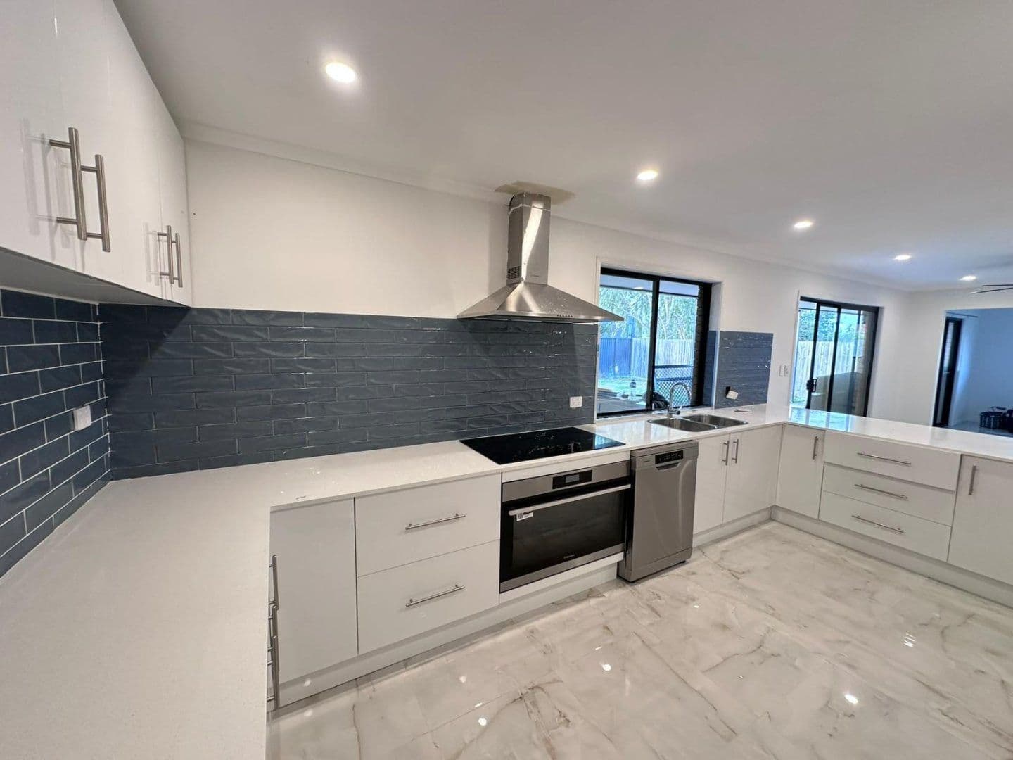 Polar White kitchen