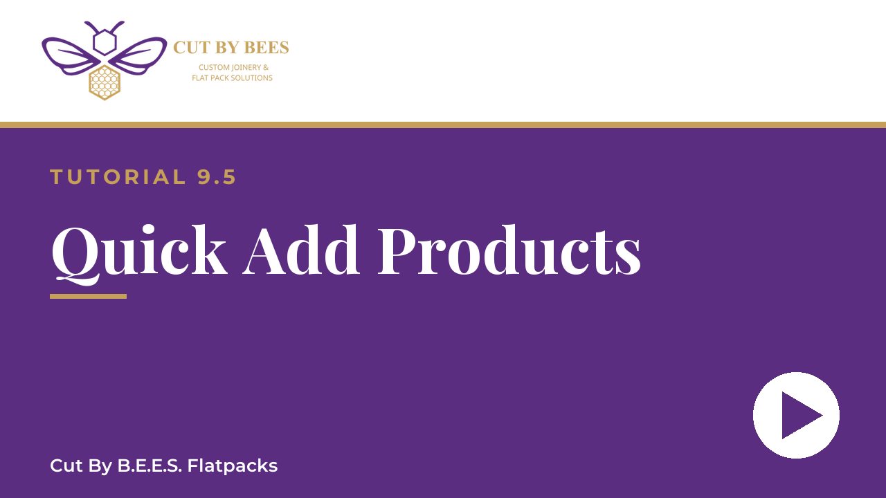 9.5 Quick Add Products video thumbnail